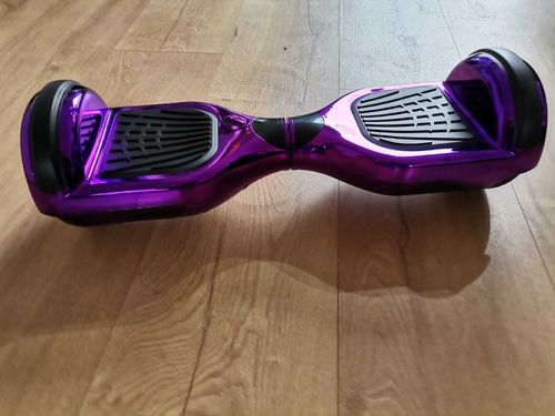 Hoverboard Q1 purple/chrome, 6.5 inch